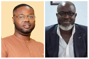 Photo Collage Of Gabriel Tanko Kwamigah Atokple And EOCO Boss Raymond Archer 