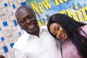 Rev. Christian Andrew Awuni, popularly known as Osofo Kyiriabosom with his former wife