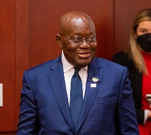 Nana Addo Dankwa Akufo-Addo is Ghana's president