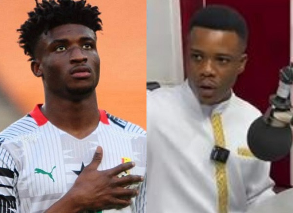 Prophet Adjei (R) has prophesied that Kudus (L) will be injured at the 2026 World Cup