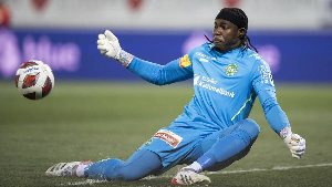 Lawrence Ati Zigi is a goalkeepr of St Gallen