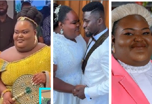 Juliana Okwei tied the knot with her husband, Justice on Saturday September 7, 2024