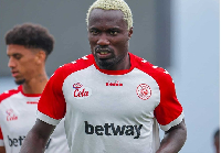 Jonathan Sowah plays for Simba SC in Tanzania