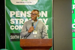 Afriyie Oware Chief Executive Officer CEO Axis Pension Trust