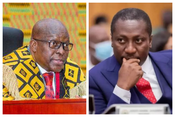 Alban Bagbin and Afenyo Markin