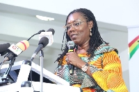 Minister for Communications, Mrs. Ursula Owusu-Ekuful