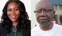 US immigration lawyer Benedicta Agyemang and former finance minister Ken Ofori-Atta