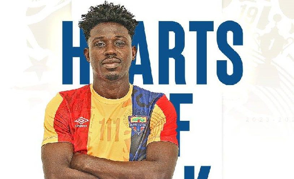 Francis Adjetey a former player of Hearts of Oak