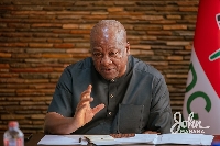Former President John Dramani Mahama is the flagbearer of the National Democratic Congress