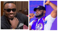 Ghanaian comedian DKB and actor Prince David Osei