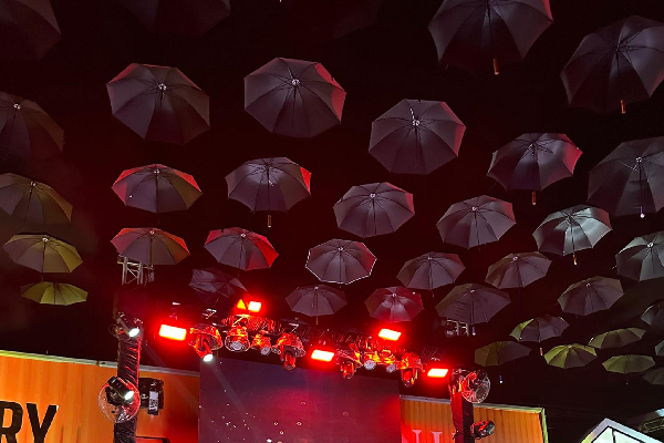 A file photo of Garage Lounge at night