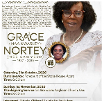 Veteran actress Grace Nortey goes home on October 31
