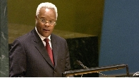 Former Tanzanian prime minister Edward Lowassa