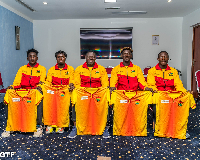 A photo of Ghana's tennis national team