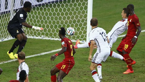 Ghana drew 2-2 against Germany in the 2014 World Cup
