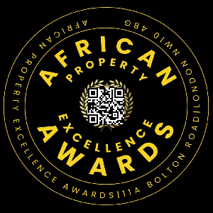 The logo of the African Property Awards