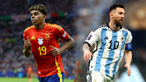 Lamine Yamal and Lionel Messi will face each other in the Finalissima