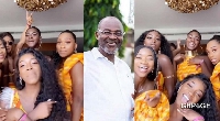 Mr. Kennedy Agyapong and some of his children