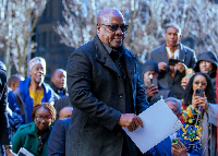 President John Dramani Mahama speaking at the UN Headquarters on March 24, 2026
