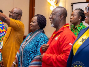 A picture of the Chief Justice with the Vice President A picture of the Chief Justice with the Vice President