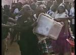 Violence erupts at NDC elections as police officer runs away with ballot box at Odododiodioo