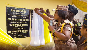 Koforidua Prison Community Health Centre was commissioned by Patience Baffoe-Bonnie
