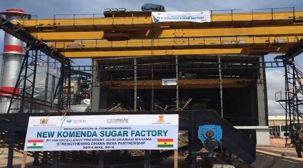 Gov’t hands over Komenda Sugar Factory to Indian investor