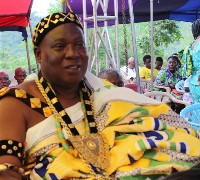 The Chief of Avatime Gbadzeme, Okusie Okorforobour Agyeman VII