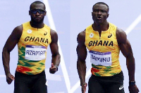 Benjamin Azamati and Rasheed Saminu are part of Ghana's 4x100 relay team