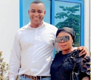 Afia Schwarzenegger and Chairman Wontumi