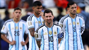 Lionel Messi and his Argentine teammates accused of benefitting from referee bias Lionel Messi and his Argentine teammates accused of benefitting from referee bias