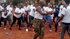 Legacy Foundation shook Kumasi with a massive health walk over the weekend