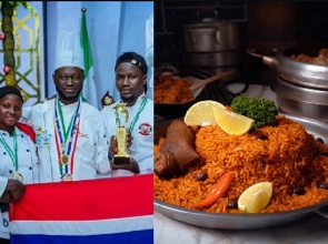 The Gambia emerging winners of the 2023 Jollof competition