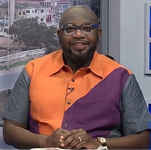 Randy Abbey is the host for Good Morning Ghana