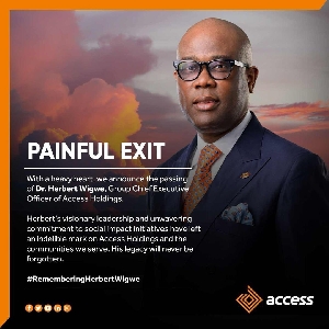 Dr. Herbert Wigwe, founding Group CEO of Access Bank PLC