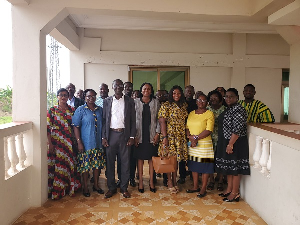 Participants of the workshop in a group photo