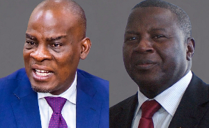 A file photo of Haruna Iddrisu and former Vice-President Alhaji Aliu Mahama
