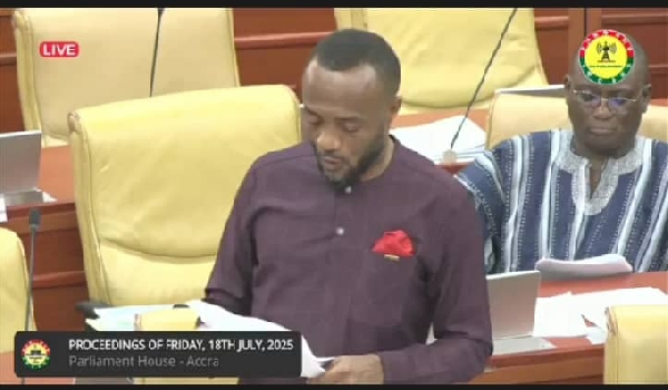 Member of Parliament for Weija-Gbawe , Jerry Ahmed Shaib