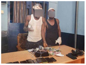 The suspects are currently assisting police in investigation