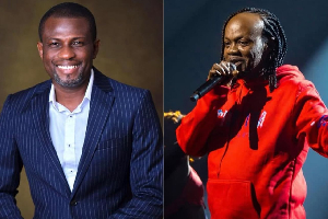 Mark Okraku-Mantey (L) shared Daddy Lumba's (R) political dream