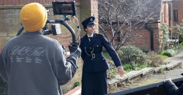 Parvinder Shergill, on the set of A Winter's Lion, described Sandhu as a trailblazer