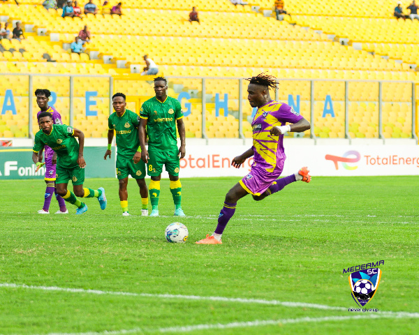 Medeama failed to win the match at home