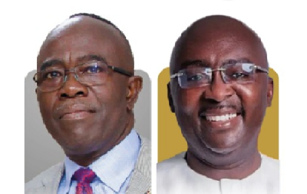 Controller and Accountant General, Kwasi Kwaning Bosompem and VP Bawumia