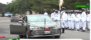 The arrival of some of the military chiefs