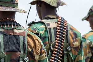 File photo showing members of the Ghana Armed Forces File photo showing members of the Ghana Armed Forces