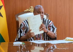 President Mahama said the new enactments cut across critical sectors of the economy