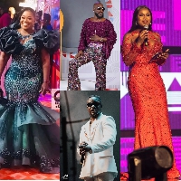 Fashionable celebs at the VGMA