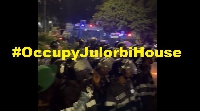 The #OccupyJulorbiHouse demo took place in September 2023
