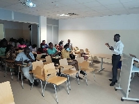 Participants of the respiratory therapy training at Tamale Teaching Hospital