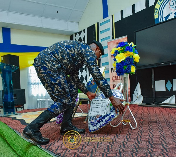 The solemn ceremony brought together senior security officials, government reps, and families
